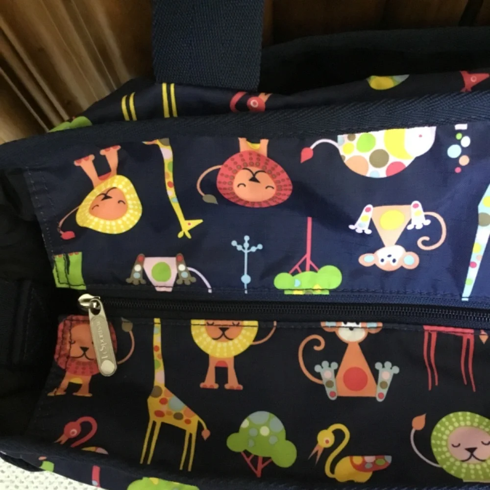 LeSportsac Ryan Baby Tote-Zoo Cute Bag